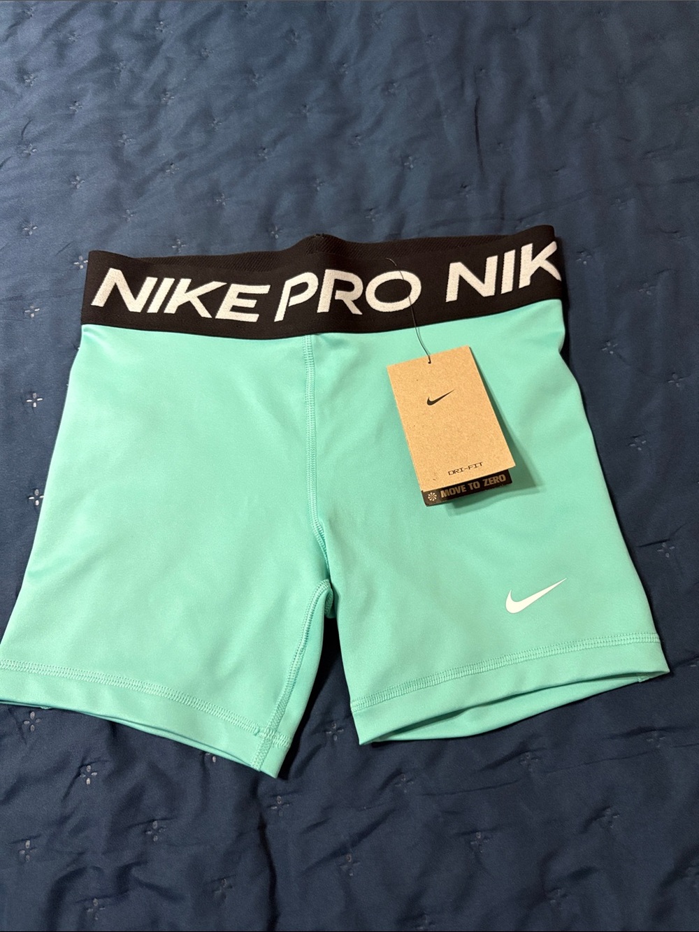 Nike Pro Kids Mint Training Shorts